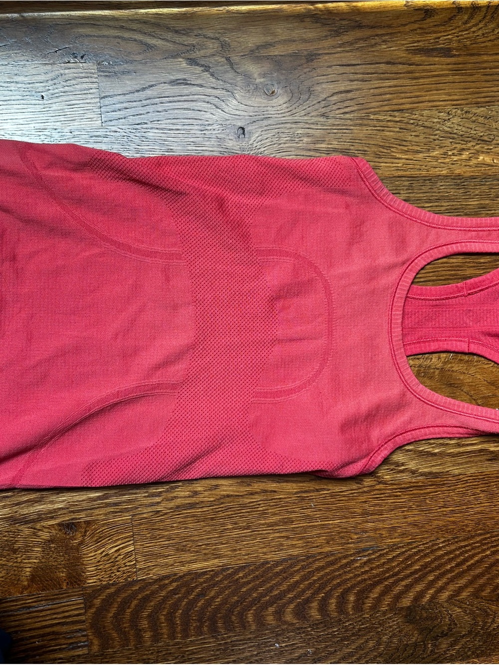 lululemon athletica Pink Racerback Seamless Tank